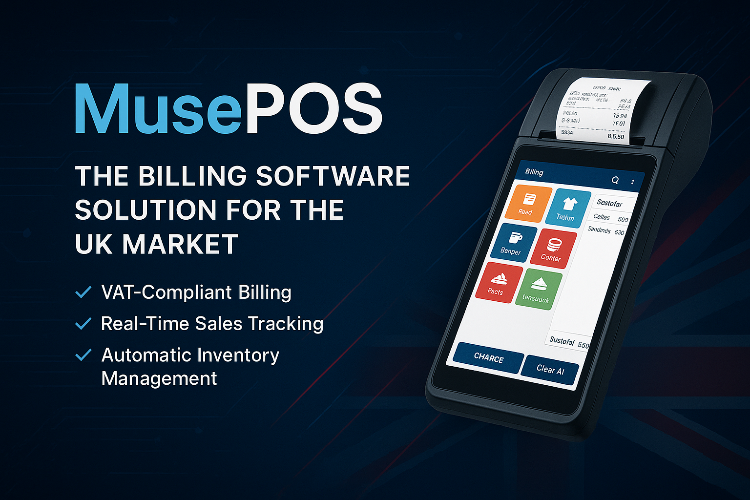 MusePOS: The Ultimate Billing Software Solution for UK Businesses