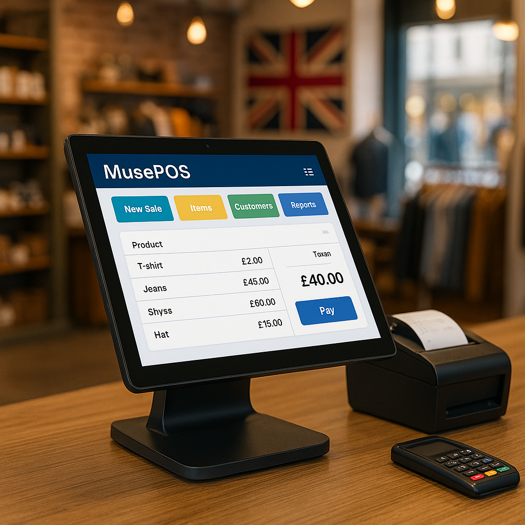 MusePOS: The Smartest Billing Software System for UK Businesses in 2025