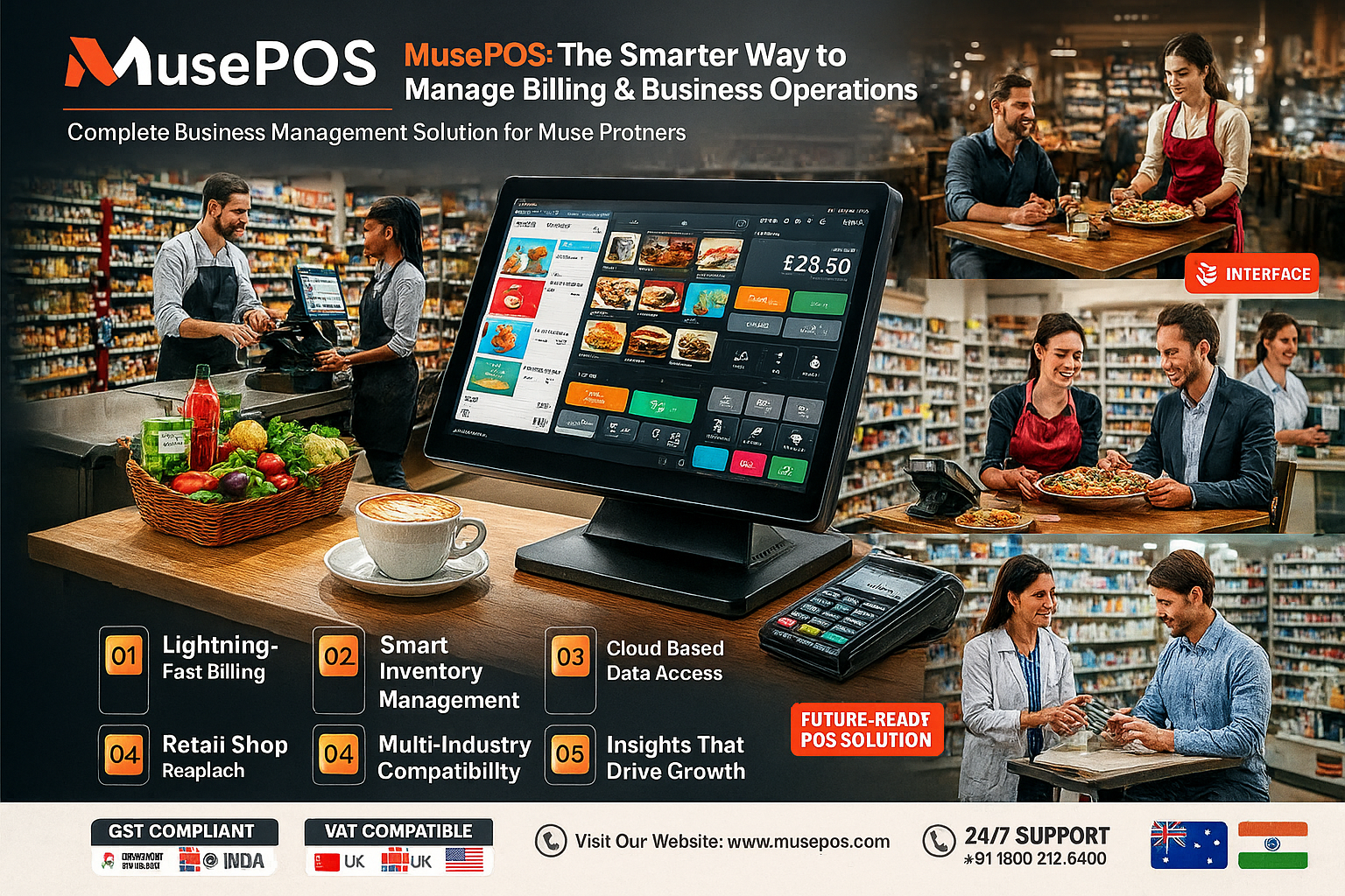 MusePOS: The Smarter Way to Manage Billing & Business Operations