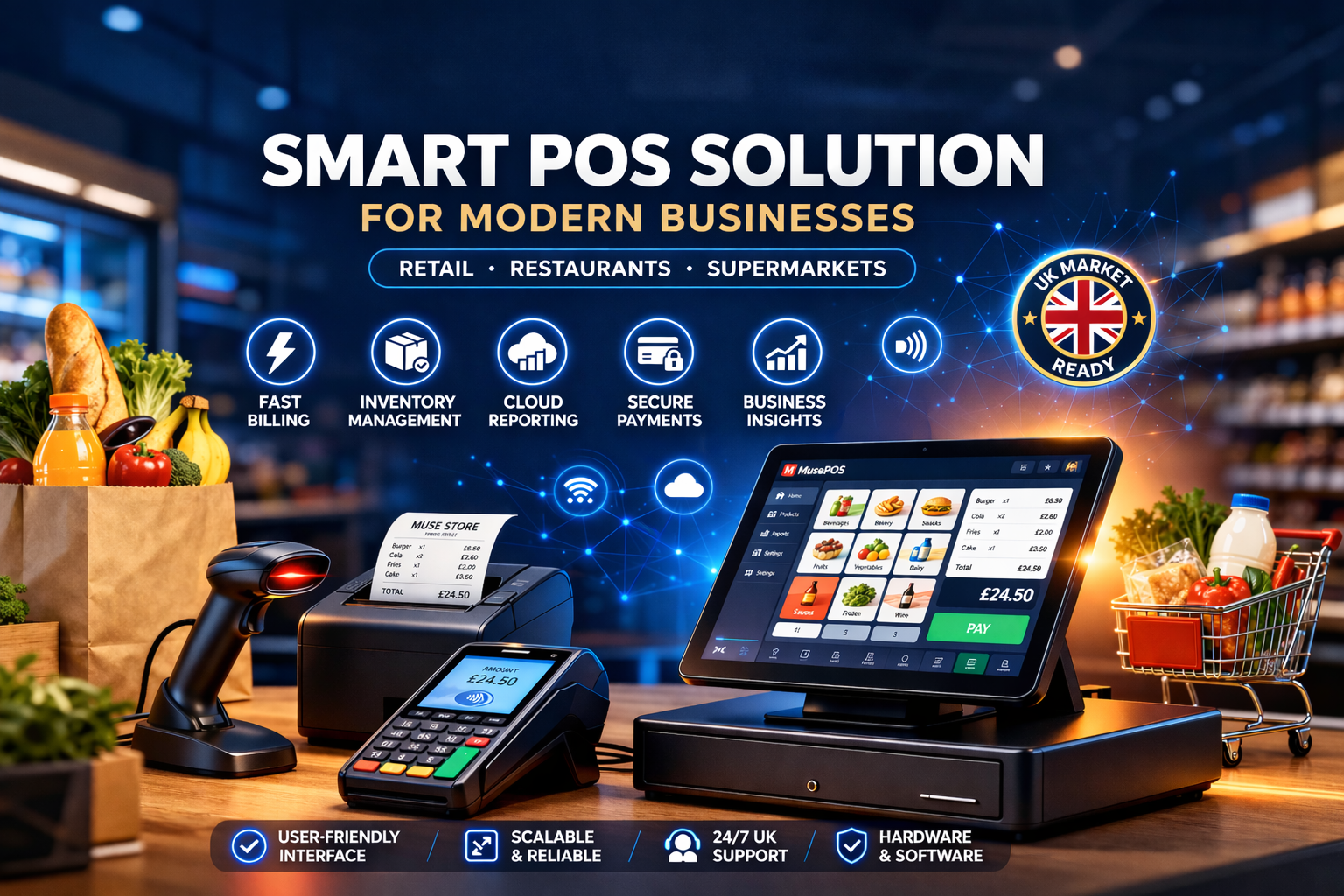 MusePOS System: The Smart POS Solution for Modern Businesses