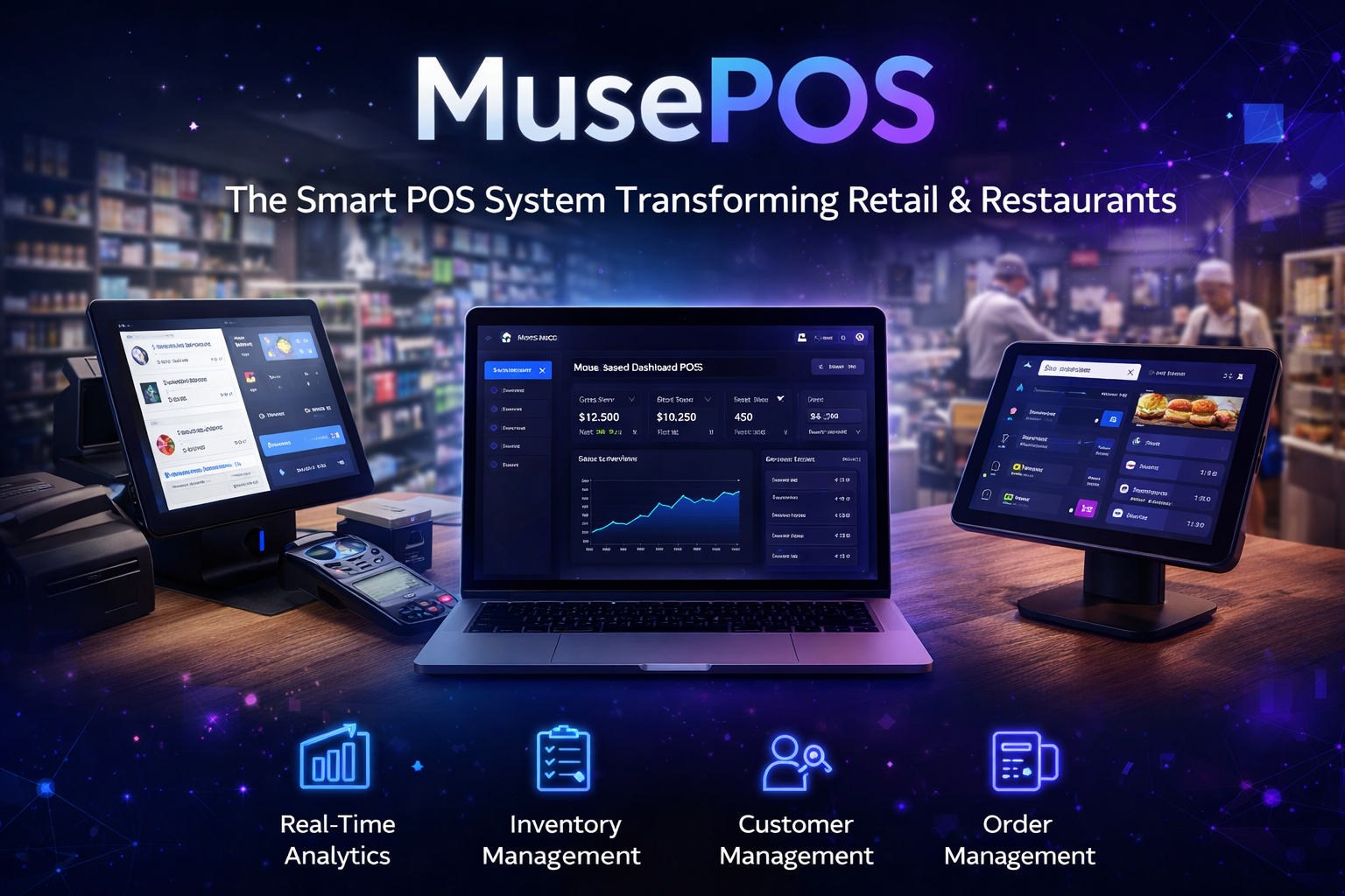 MusePOS: The Smart POS System Transforming Retail & Restaurants in 2026