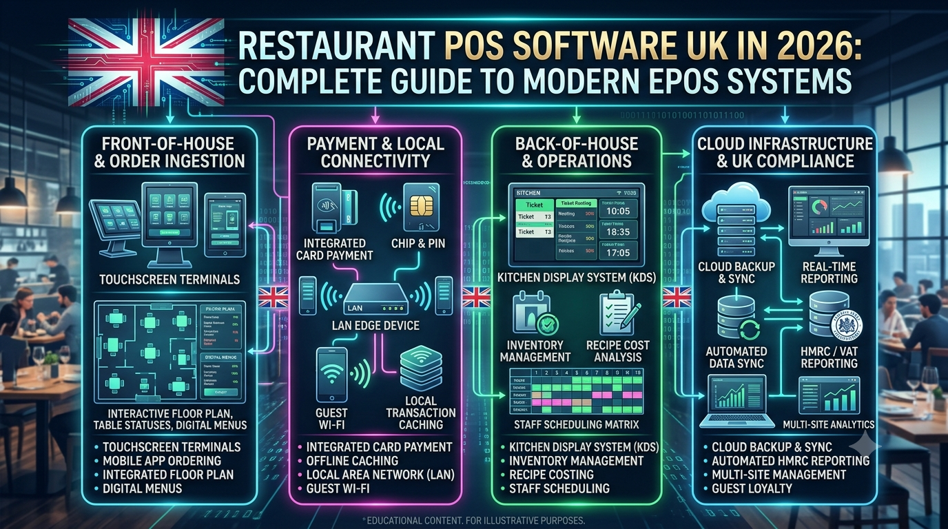 Restaurant POS Software UK in 2026: Complete Guide to Modern EPOS Systems